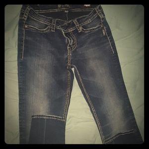 Silver jeans